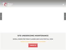 Tablet Screenshot of dcdanceclub.com